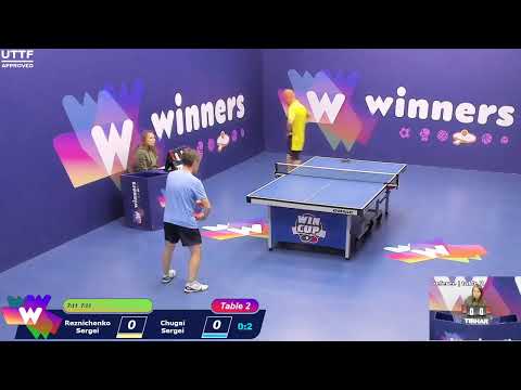 WINners CUP table 2  07.10 Reznichenko Sergei - Chugai Sergei  20:30