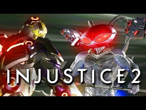 Injustice 2 Gameplay German Multiverse Mode - Black Manta Story