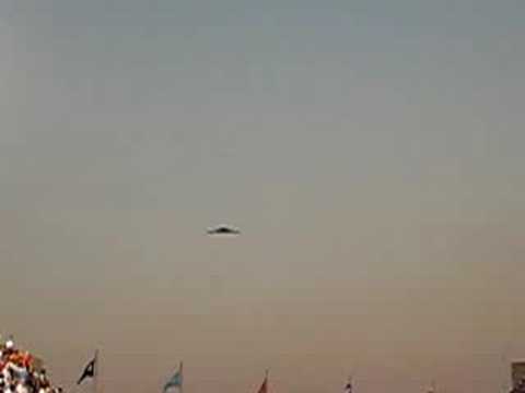B-2 Bomber over Yankee Stadium At 2008 MLB All-Star Game...Go America!