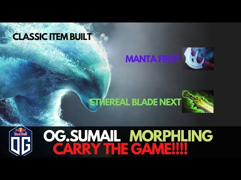 Dota 2 - HIGHLIGHT- OG.SUMAIL- MORPHLING- Classic built- OG VS VP - ESL LOS ANGELES 2020