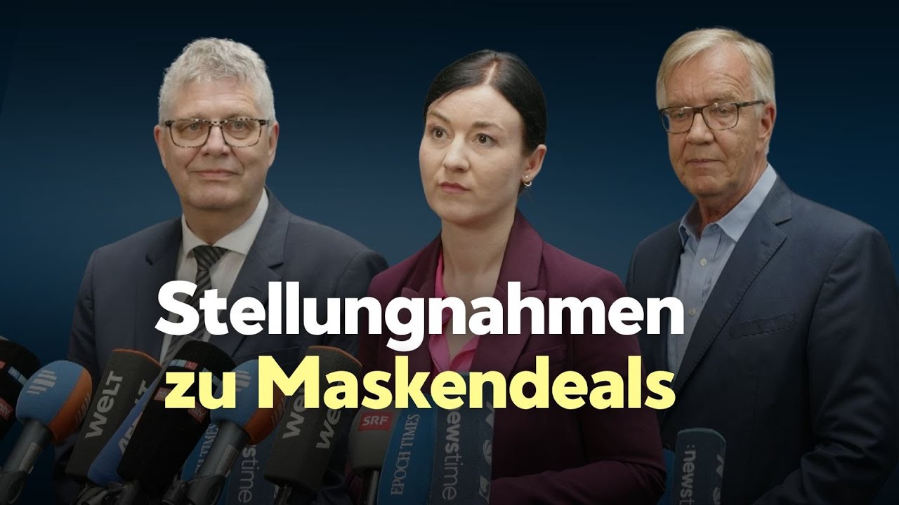 Stellungnahmen zum Maskenbericht vor Haushaltsausschusssitzung im Bundestag