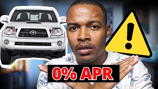 What's Wrong with Buying a New Car on 0% Interest?