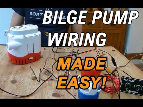 How do you wire a bilge pump? We wire up manual and automatic bilge pumps step by step.