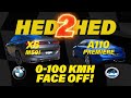 BMW X6 M50i Vs Alpine A110 Premiere Under 5s 0 100 Kmh FACE OFF