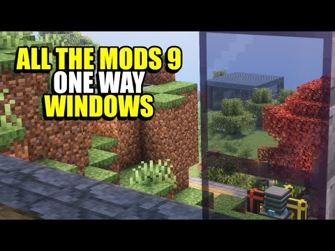 DEWSTREAM - Ep57 One Way Windows - Minecraft All The Mods 9 Modpack