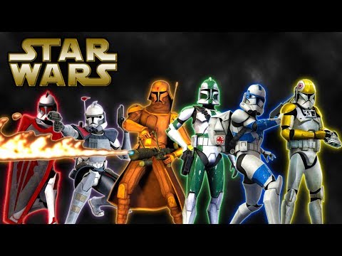 Different Clone Troopers (CANON) - Star Wars Explained