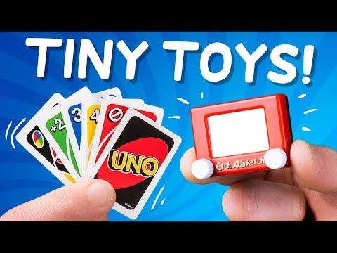 12 of the World’s Smallest Toys... Which One is Best? Video