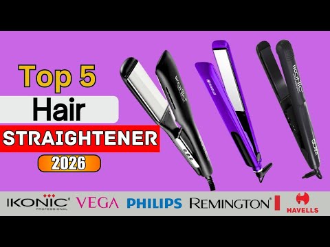5 Best Hair Straighteners In India 2025 | Ikonic Hair Straighteners vs Phillips, Vega, Havells