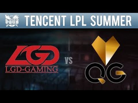 LGD vs QG  Game 2 - League Of Legends - LPL Summer 2015 W6D3