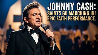Johnny Cash Performs When the Saints Go Marching In