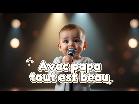 Avec papa tout est beau