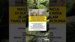 Download lagu Masjid kuno muncul di sungai Gangga India #feedshorts #motivasidiri #masjid mp3