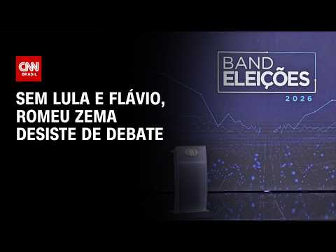Sem Lula, Flávio e Zema: as expectativas para o primeiro debate presidencial de 2026 | CNN AGORA