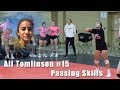 Alexandria (Ali) Tomlinson Passing skills 