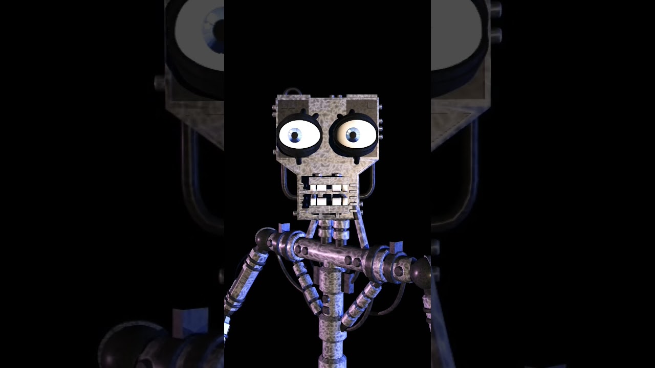 Bare endo-01 animation test in Prisma3D #fnaf #fivenightsatfreddys #3d #fnafblender #animation