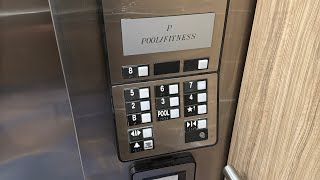 Otis Series 1 Traction Elevators | Blue Chip Casino (Blu Chip Tower) | Michigan City, IN