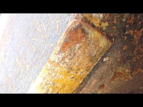 Narrow boat serious wear and corrosion
