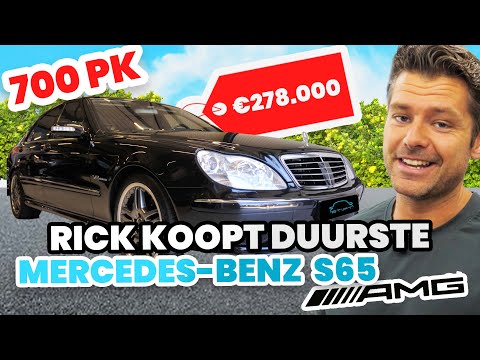 Rick koopt duurste S65 AMG van €278.000!!