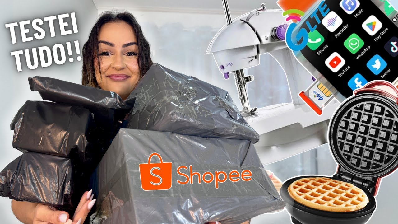 SUPER UNBOXING DE ELETRÔNICOS DA SHOPEE!!