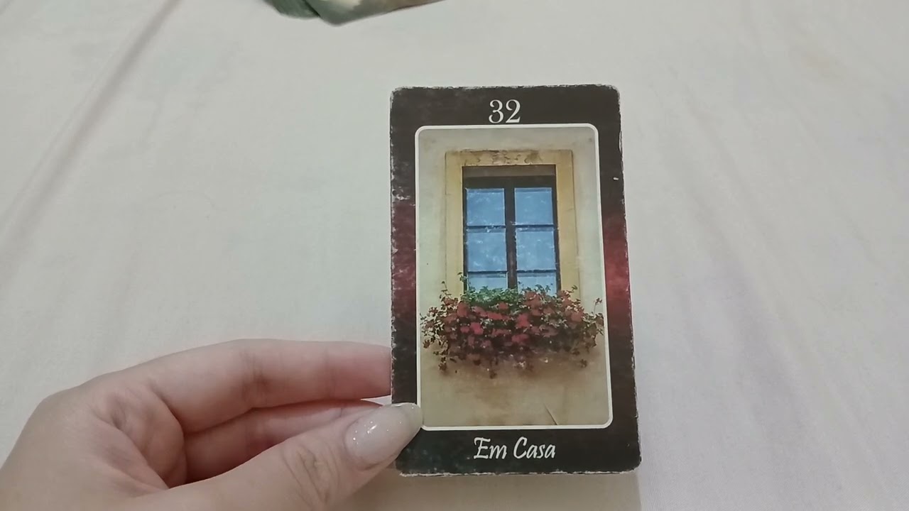 Explicação carta n.32 (Em casa) Baralho de Maria mulambo