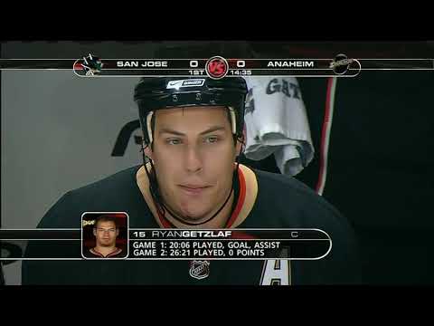 San Jose Sharks vs Anaheim Ducks 4.21.09 GM 3 2009 Playoffs