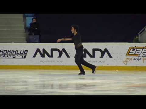 2017 Santa Claus Cup : Philip WARREN(FRA) - FS SENIOR MEN, Short program