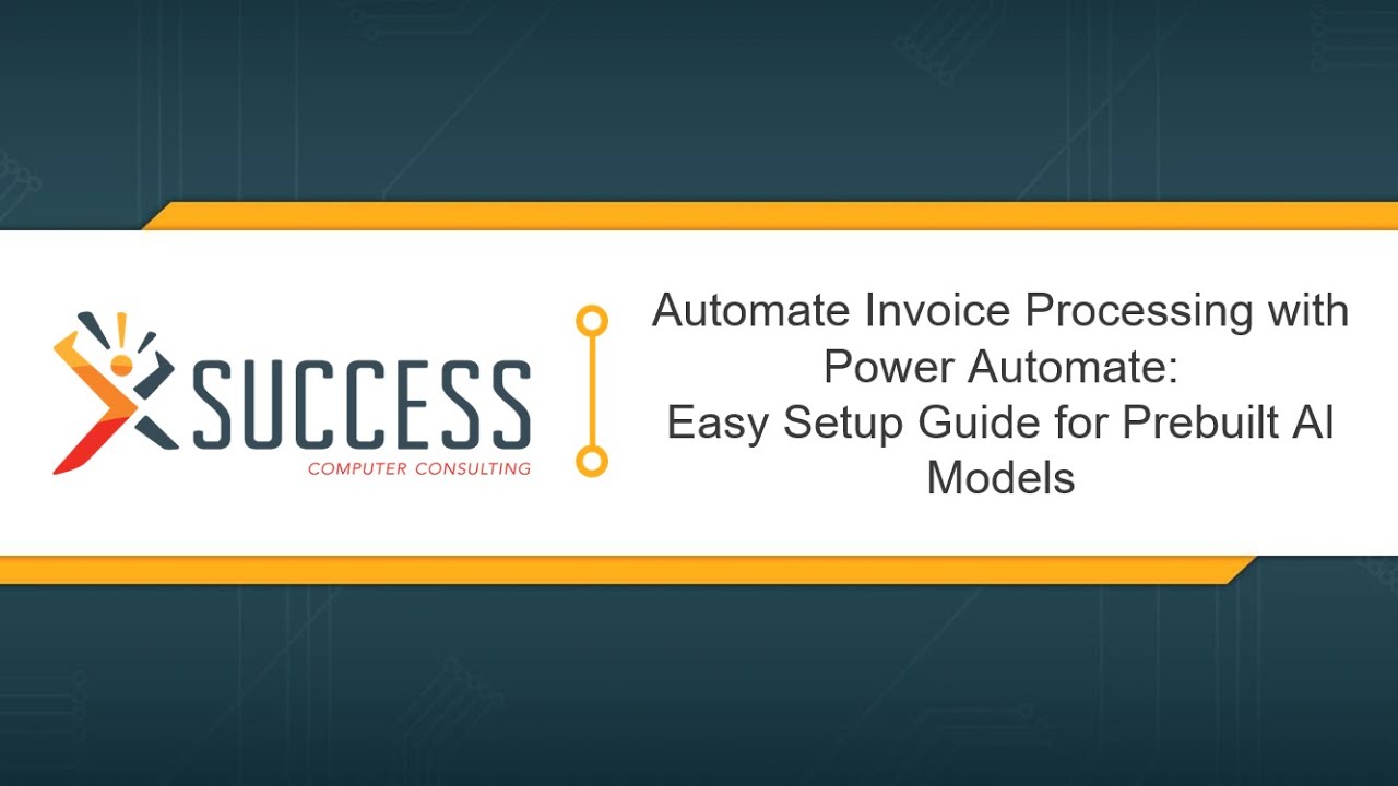 Automate Invoice Processing with Power Automate: Easy Setup Guide for Prebuilt AI Models