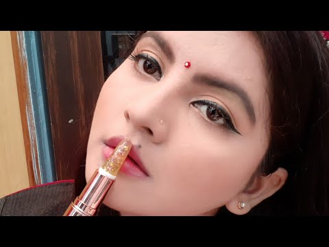 BANGGOOD jelly diamond temperature colour changing lipstick moisturizer fruit flavour review |RARA | Video