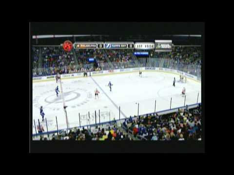 Philadelphia Flyers unleash their Goal Line Defence against the Lightning's trap