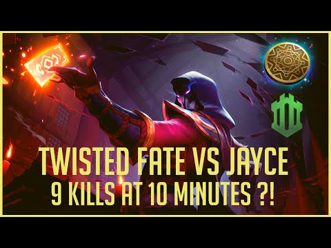 Shuffle Fate | 9 Kills at 10 Minutes?! Destroying Jayce in Masters! | Twisted Fate vs Jayce | #683