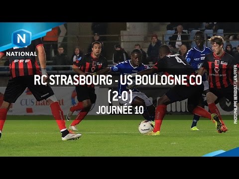 J10 : RC Strasbourg - US Boulogne CO (2-0), le résumé