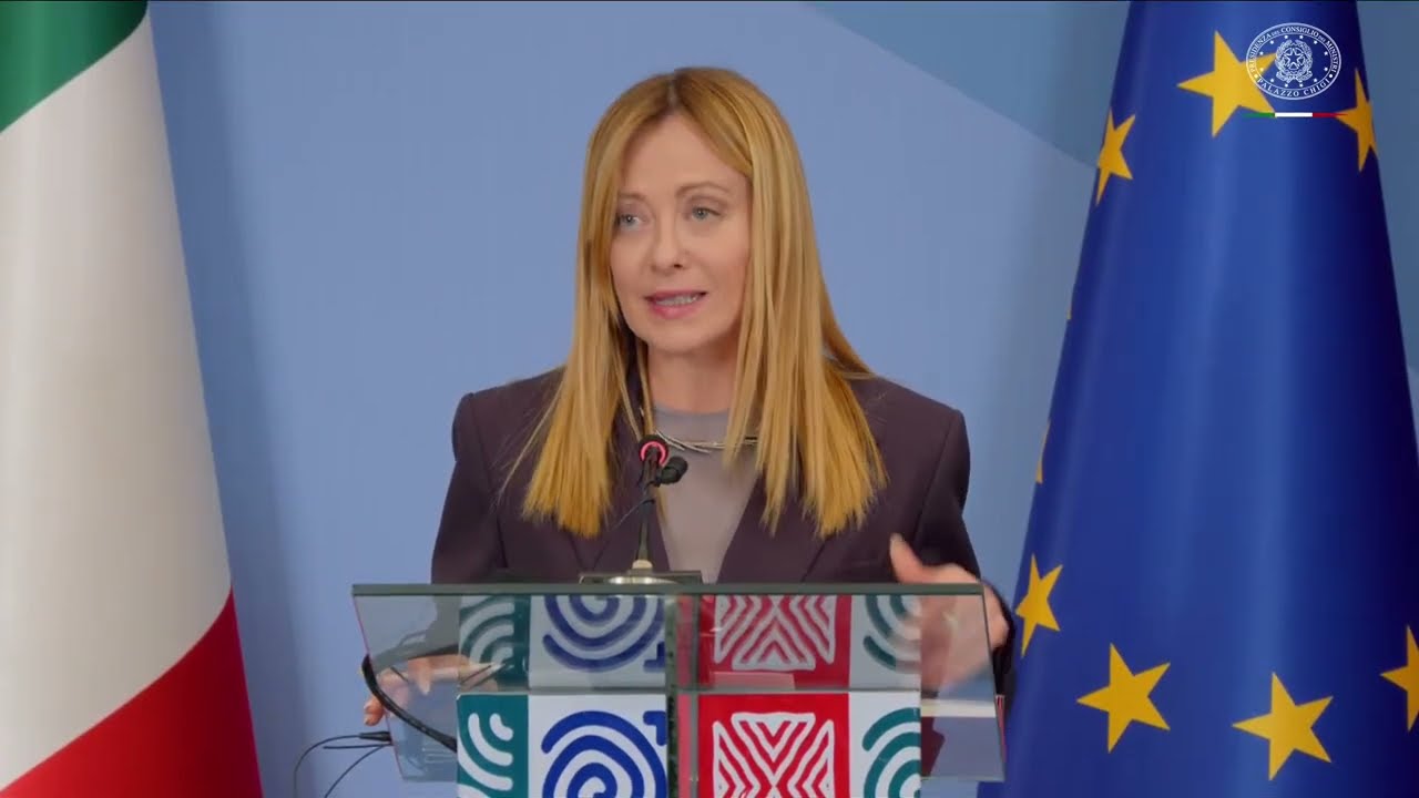 DICHIARAZIONI DI GIORGIA MELONI ALLA STAMPA  DAL SECONDO VERTICE ITALIA-AFRICA DI ADDIS ABEBA
