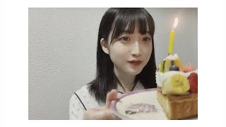 今日は誕生日なのでケーキを食べる☺︎　#🎂 #おひさ #1004