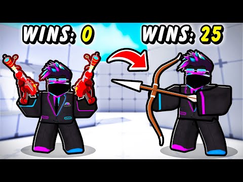 Every win my WEAPON GETS WORSE in Roblox Rivals...