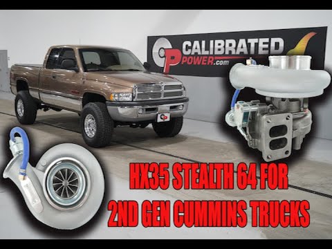 The HX35 Stealth 64 Turbo for 2nd Gen Cummins!