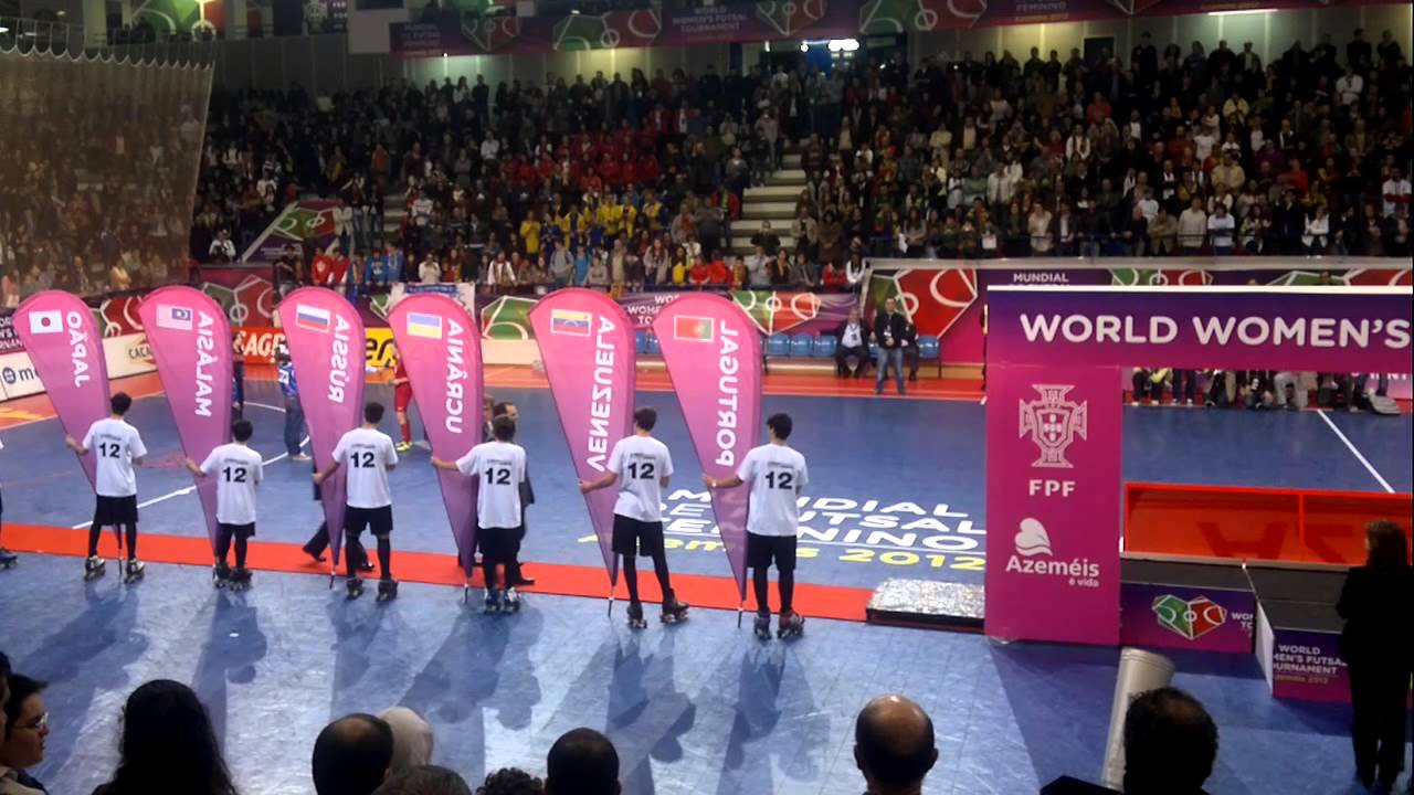 Torneio Mundial de Futsal Feminino 2012 - Final Portugal x Brasil 09/12/2012