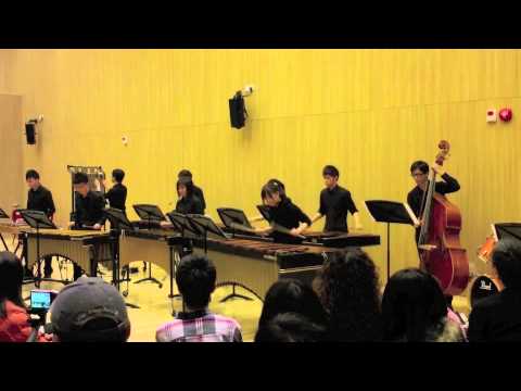 HKBU Percussion Ensemble "Classical X Percussion" Concert 2011: Lady Gaga Medley - Arr. Li Ka Wai