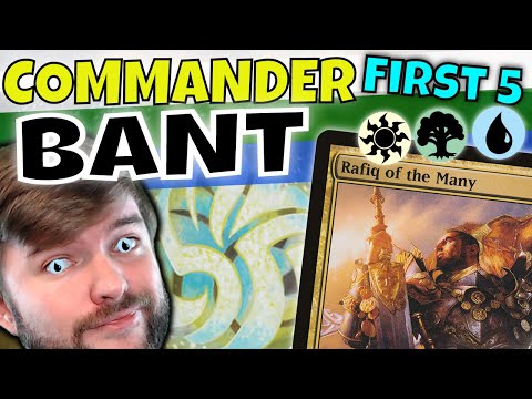 First Five Bant Commander Cards to Consider That Are Better Than Lawful Good