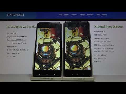 3DMark Sling Shot Extreme on HTC Desire 21 Pro vs POCO X3 Pro – Device Comparison