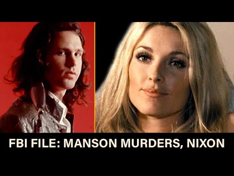 Jim Morrison FBI FILE: Nixon, MANSON MURDERS J Edgar Hoover CIA Sharon Tate LaBianca President Doors