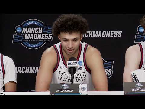 Gonzaga Elite Eight Postgame Press Conference - 2023 NCAA Tournament