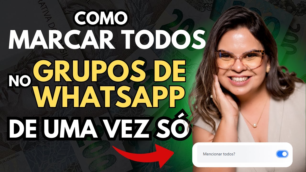 how to MENTION EVERYONE in the WHATSAPP GROUP at ONCE!