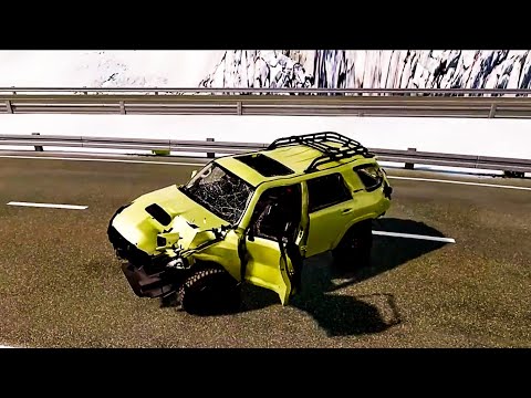 💥BeamNG Drive - #52 Realistic Car Crashes, The Best Videos from All over Youtube