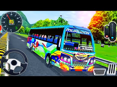 Indian Coach Bus Simulator 3D - Real Mobile Bus Transporter Driving - Android GamePlay #3