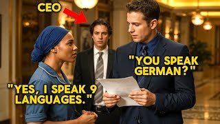 CEO Hears Black Janitor Speak 9 Languages—What He Does Next Leaves Everyone Shocked