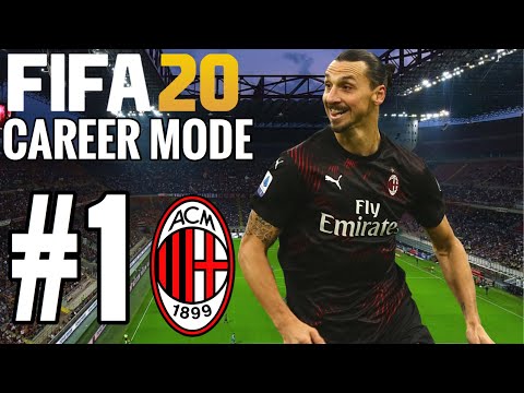 FIFA 20 AC Milan Career Mode Gameplay Part 1 - NEW SIGNINGS!