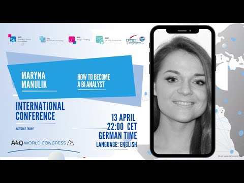 Maryna Manulik: How to become a BI Analyst
