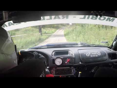 22 Rajd Warmiński oes 2 Łomy urwane koło Uszyński/Marcinkowski Subaru Impreza