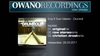 Ersa ft Sven Marten - Drumroll (Christian Drost Remix) [HD Preview]