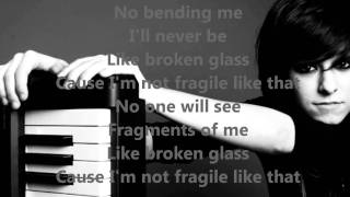 Christina Grimmie - Not Fragile lyrics